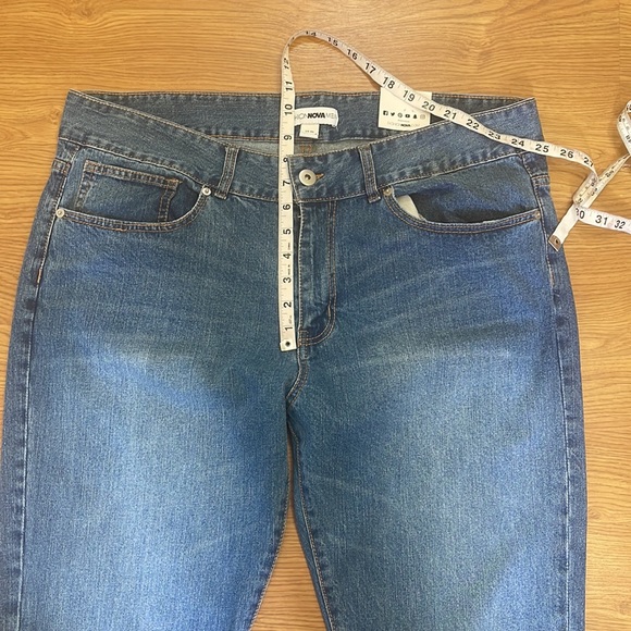 FashionNova Men Size 40 Light Blue Jeans - Picture 7 of 7